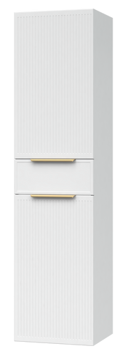 Підвісний пенал "Адель" шириною 40 см, білого кольору, відкриття праворуч 000007548 фото