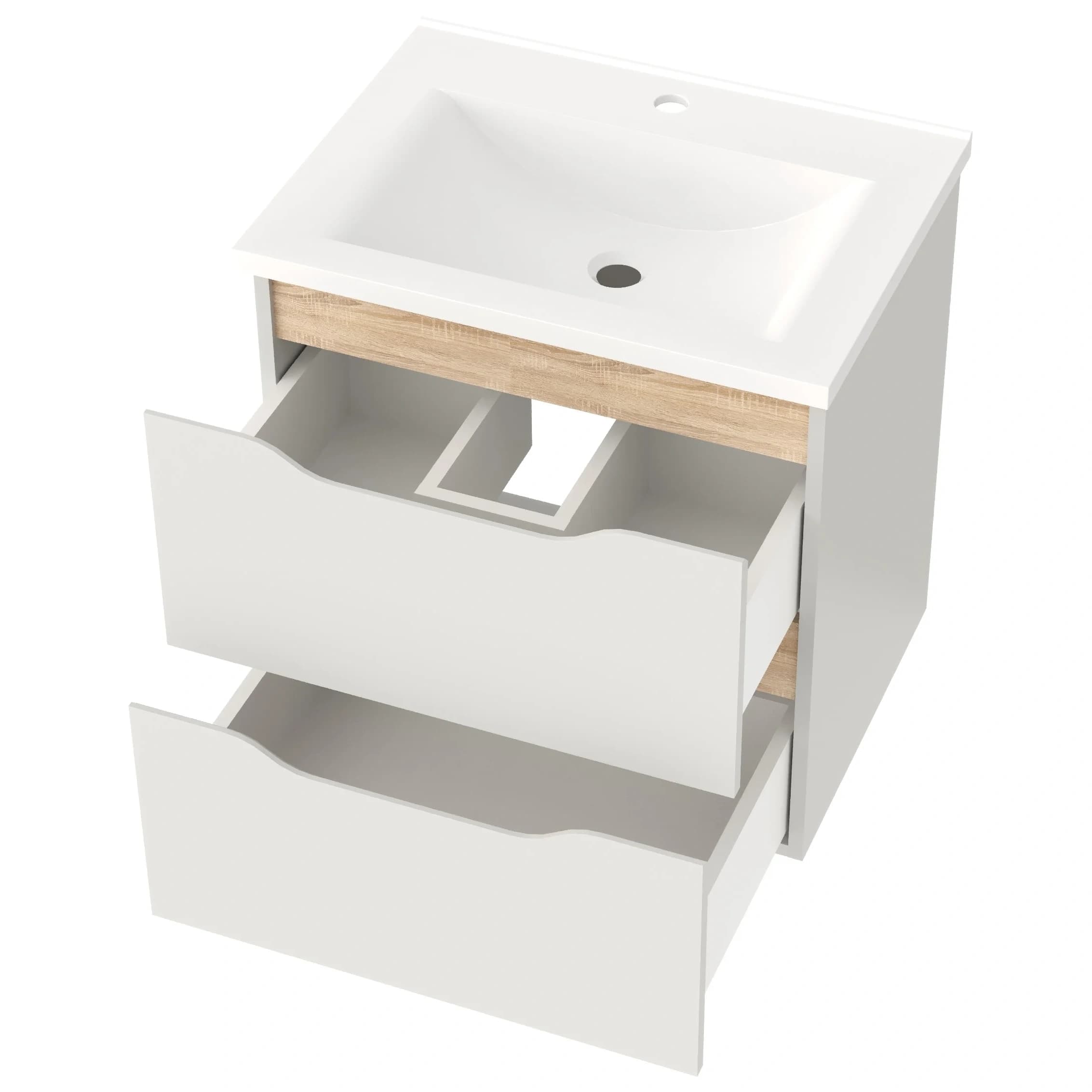 Mueble bajo lavabo suspendido “Amelia”