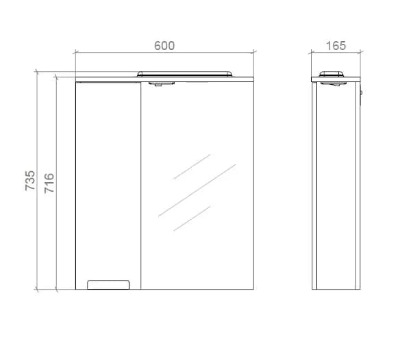 Armoire de toilette “Runa”