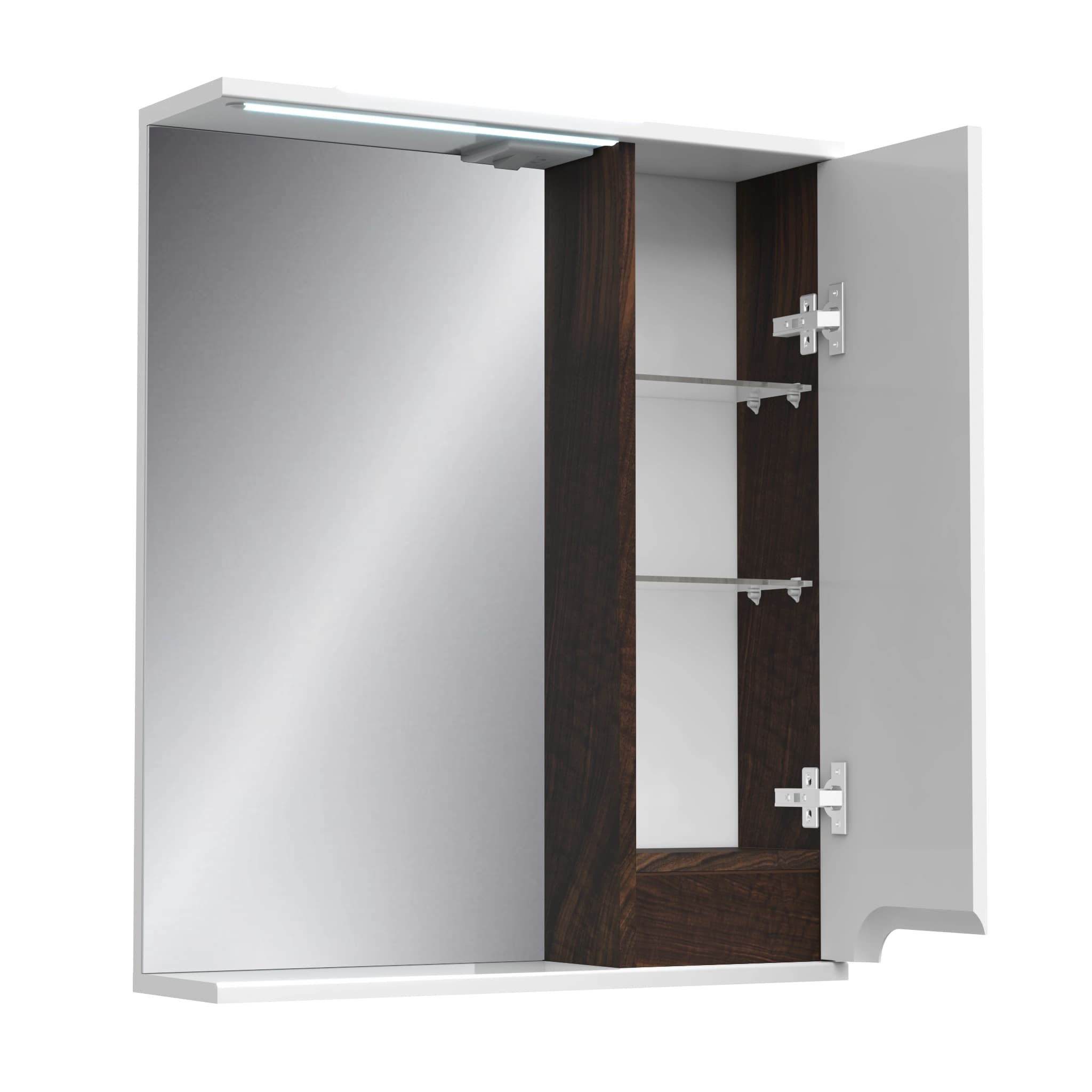 Miroir lumineux “Verona” avec armoire