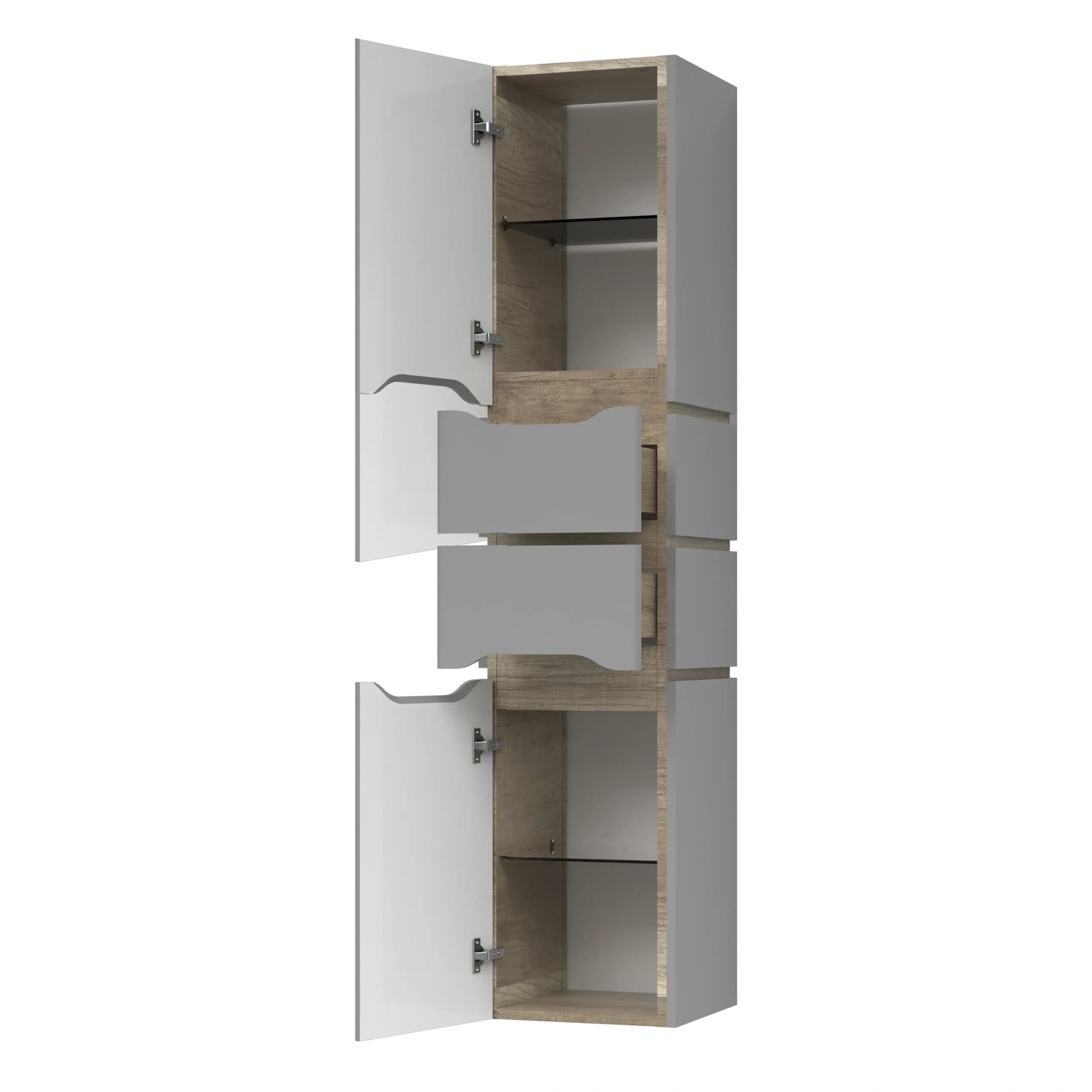 Wall-hung tall cabinet “Sacramento”