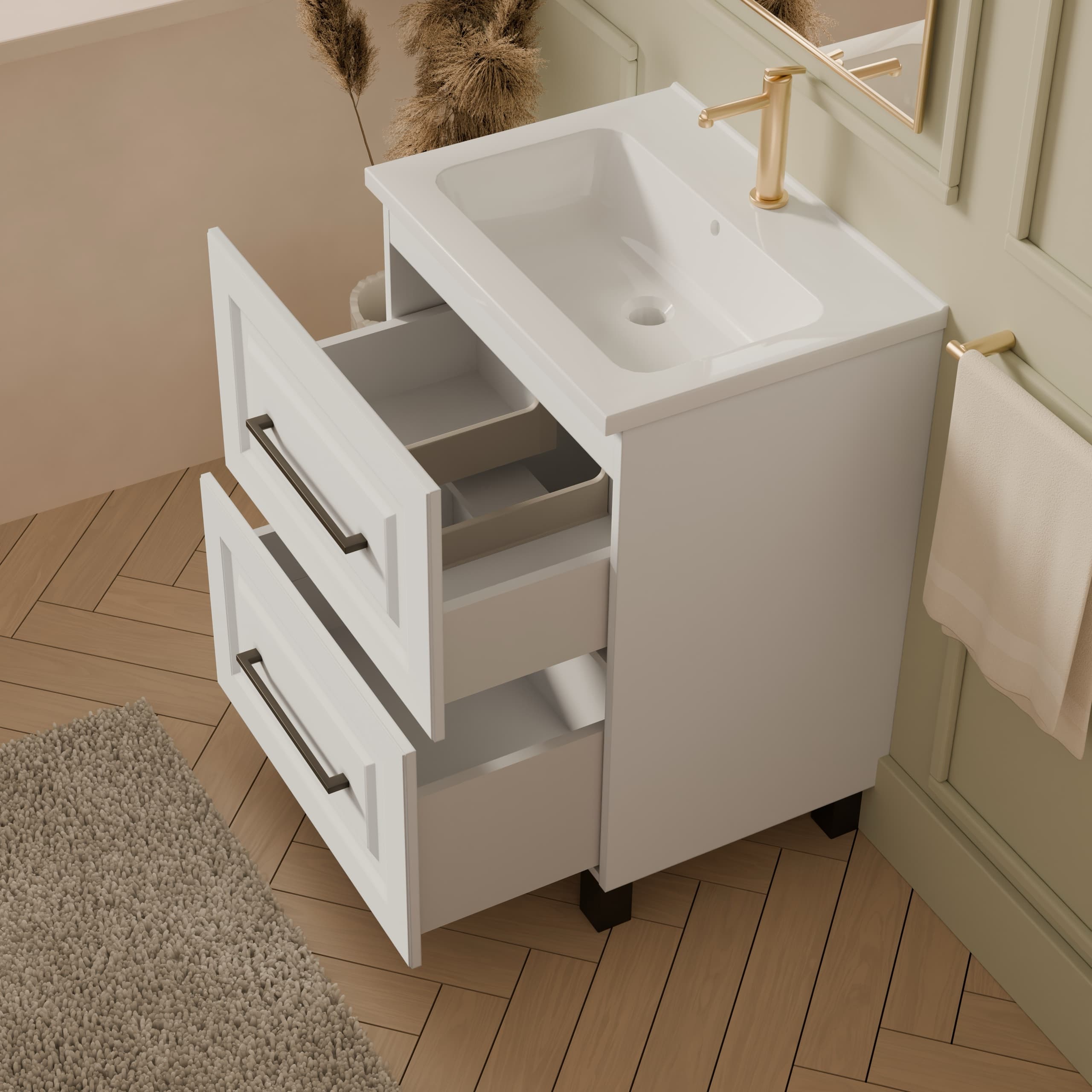 Floor-standing vanity unit “Denver”