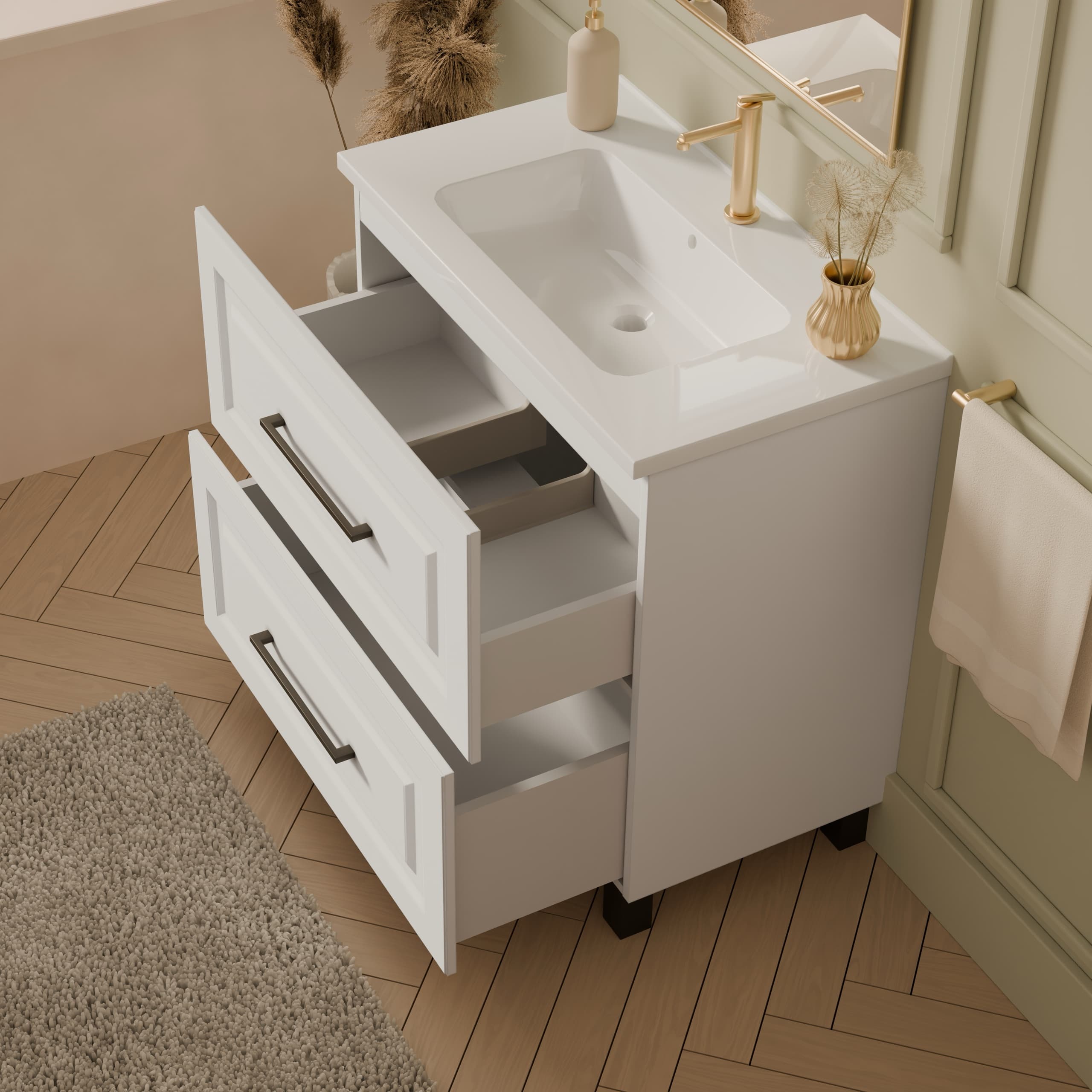 Floor-standing vanity unit “Denver”