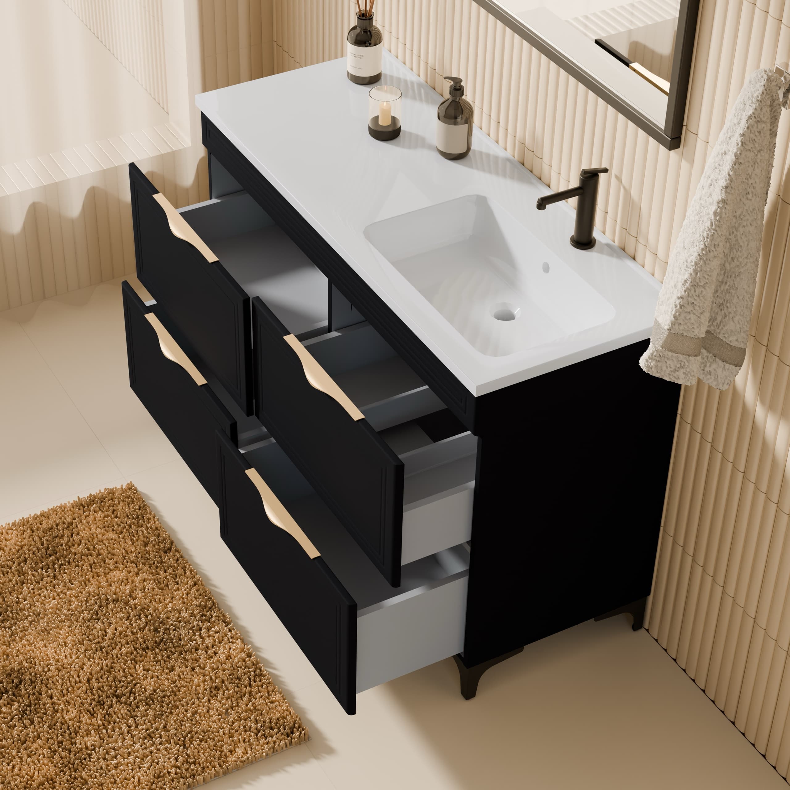 Floor-standing vanity unit “Estel”