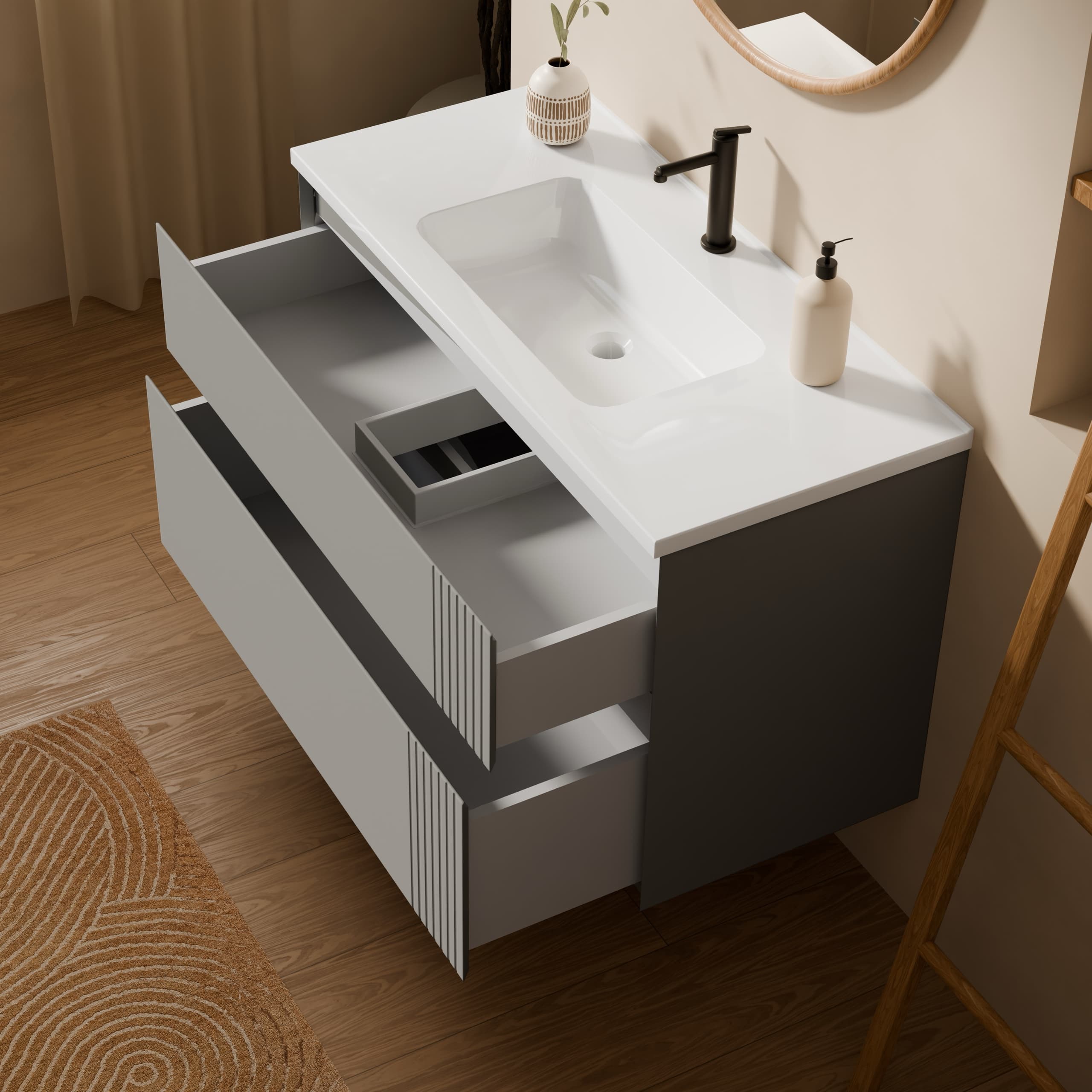 Wall-hung vanity unit “Rodeo”