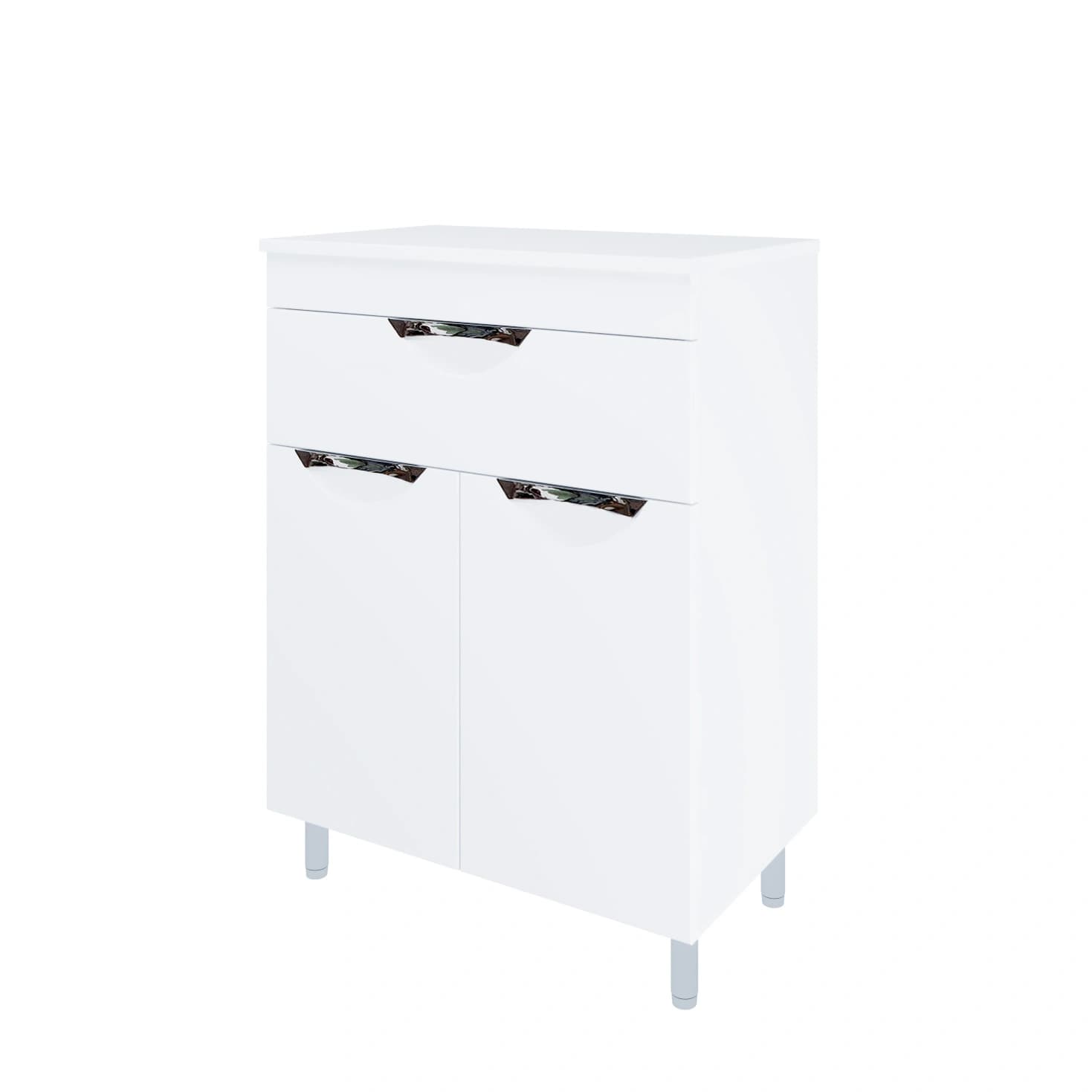 Cómoda “Lora” con 1 cajón, 2 puertas, tirador integrado, 60