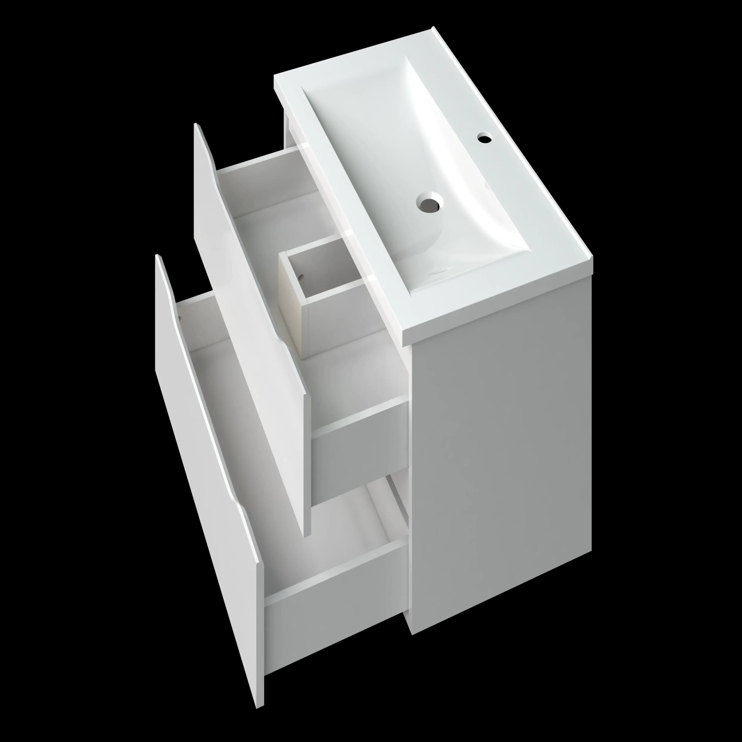 Wall-hung vanity unit “Amelia”