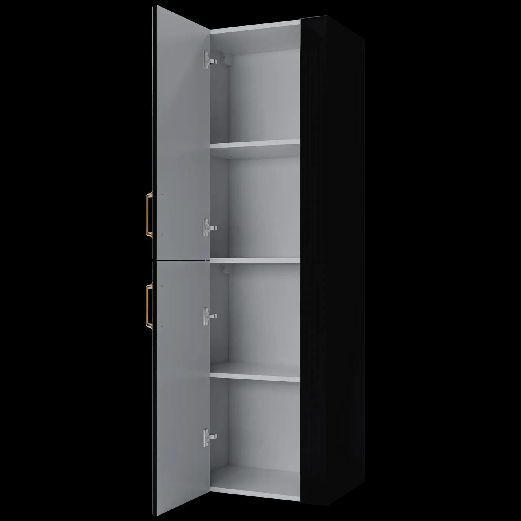 Columna suspendida “Askold” 50x35 (negra, izquierda)