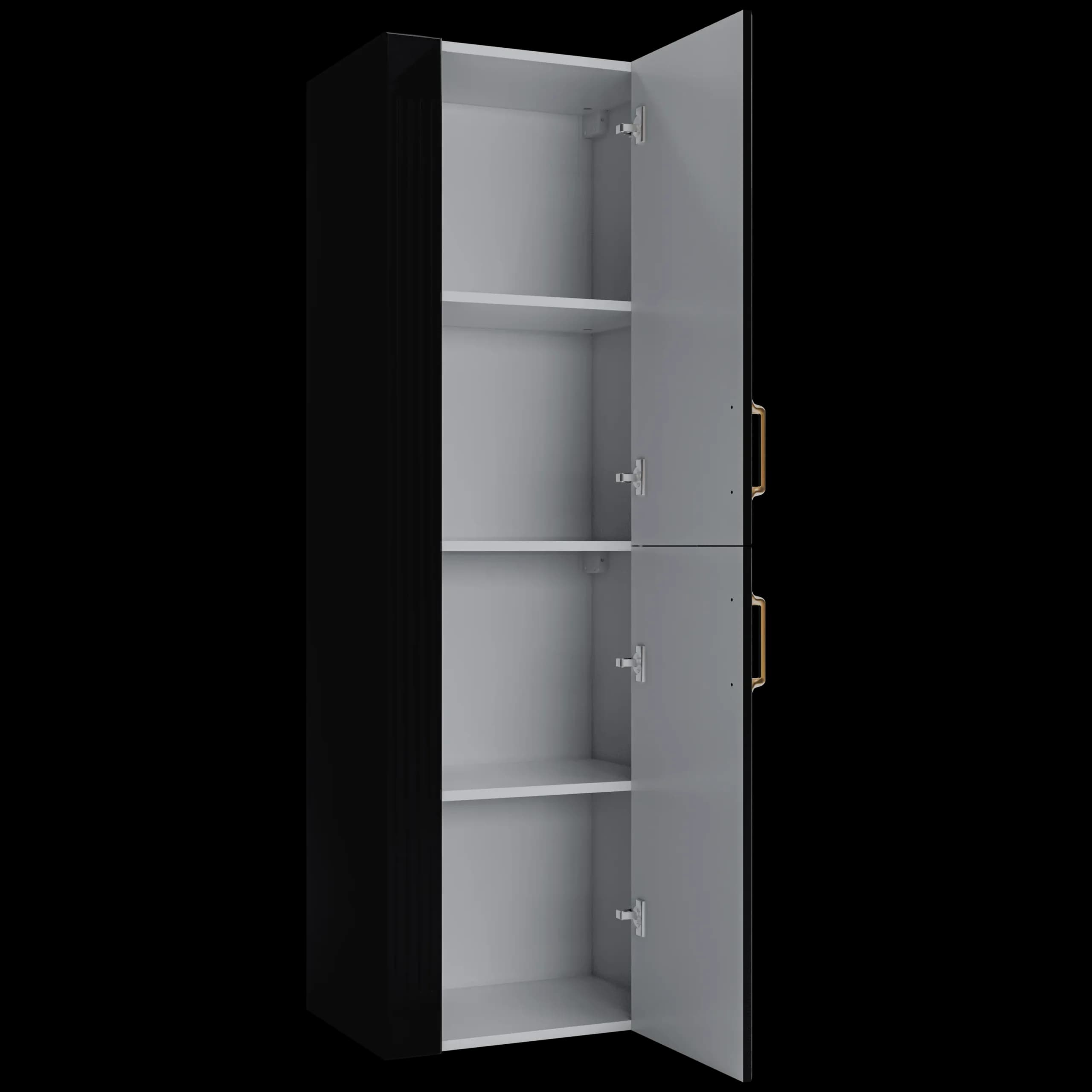 Columna suspendida “Askold” 50x35 (negra, izquierda)