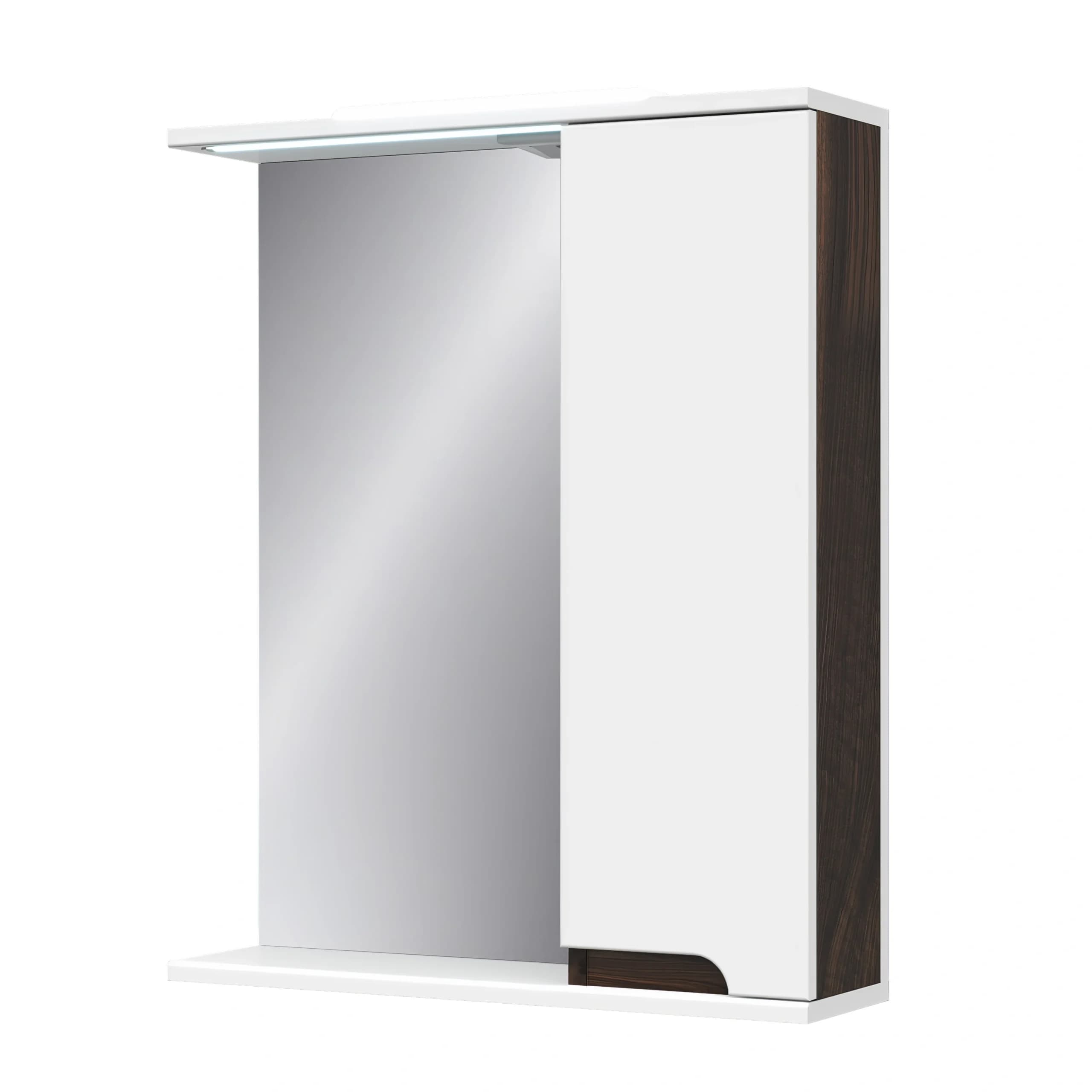 Illuminated mirror “Verona” with cabinet