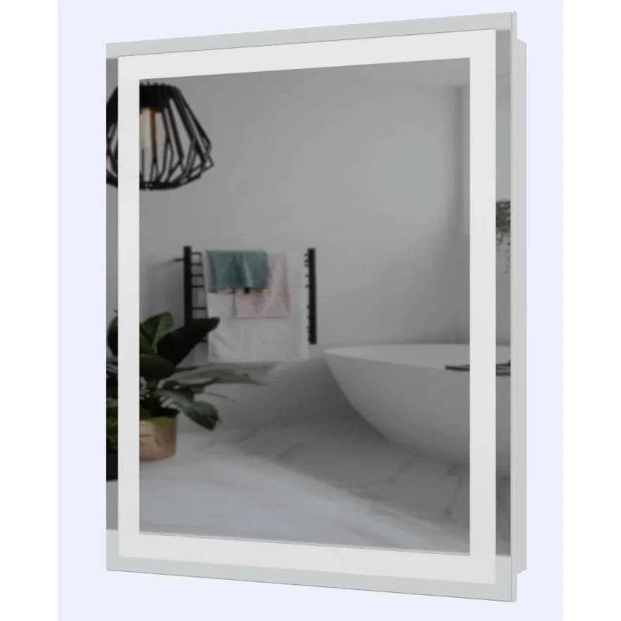 Mirror cabinet “Panorama” with LED front 50 (right-hand)
