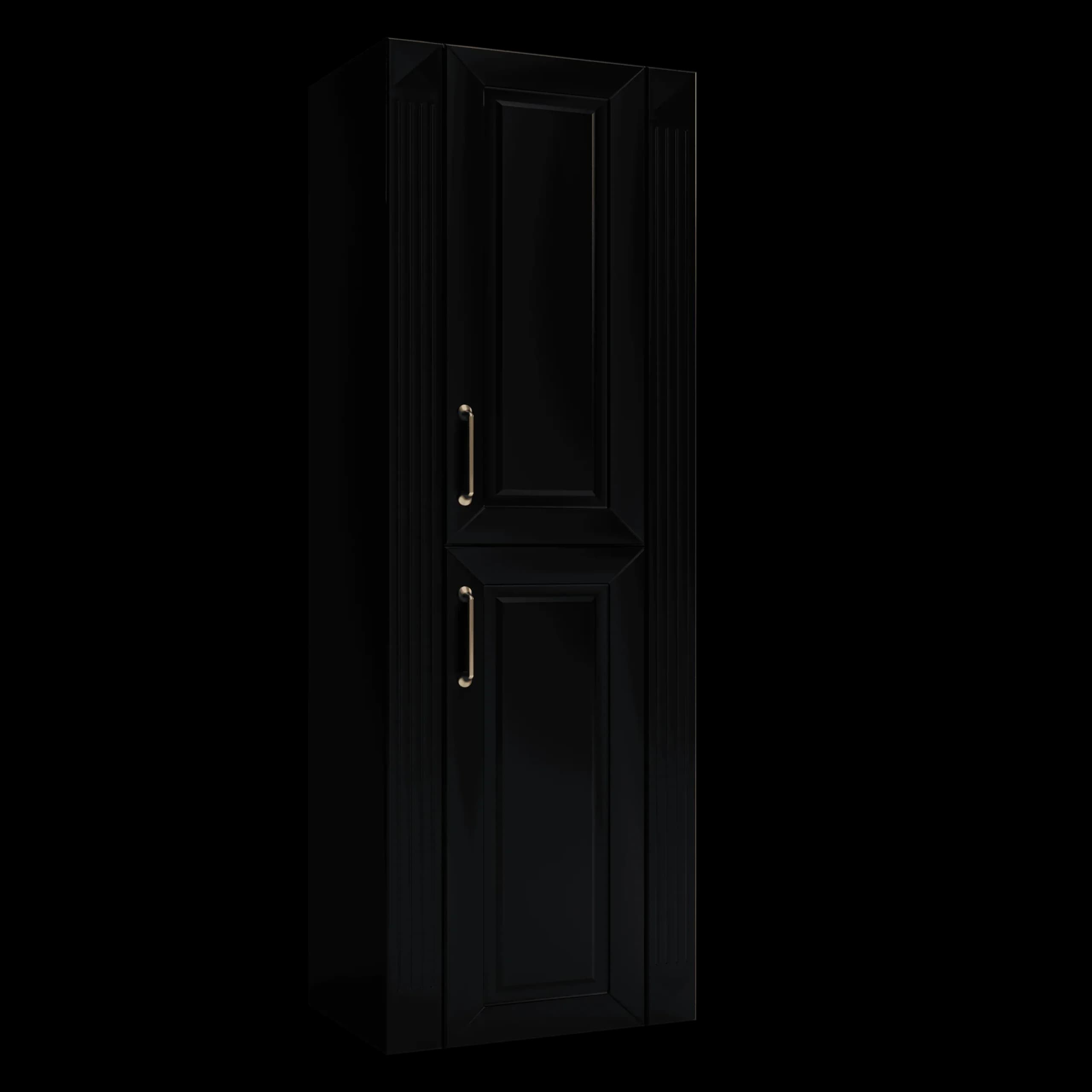 Columna suspendida “Askold” 50x35 (negra, izquierda)