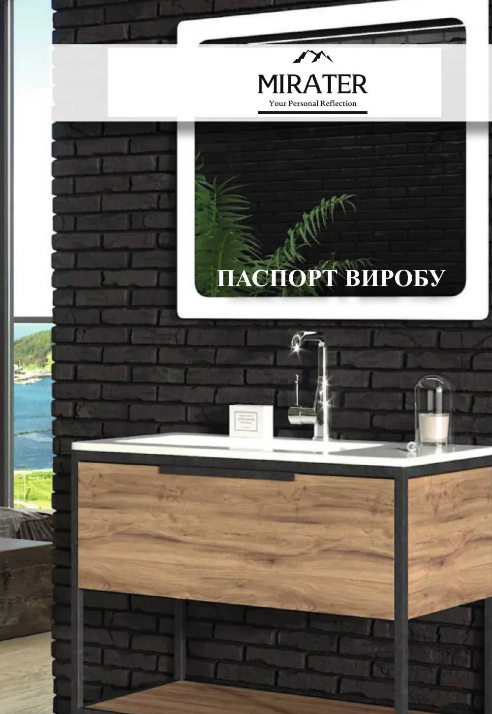 Обкладинка: Паспорт виробу