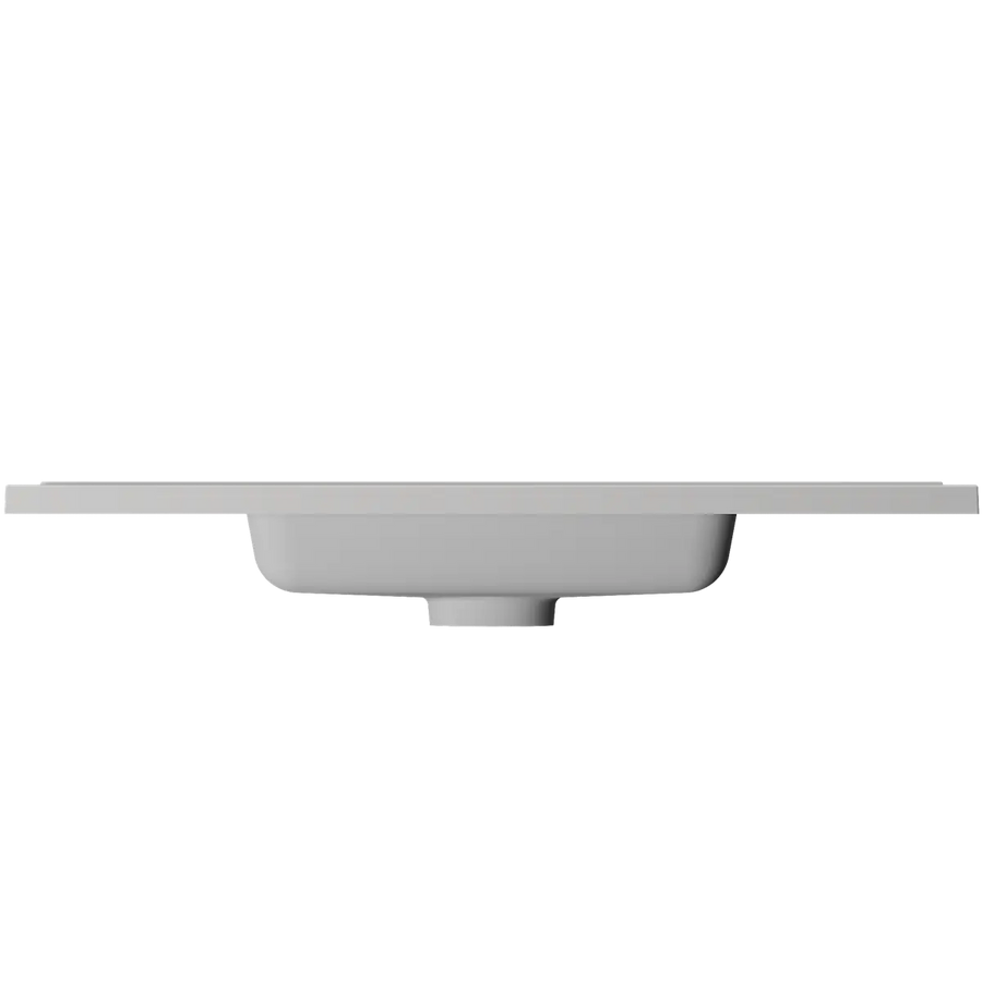 Підвісна тумба "Фест" шириною 100 см, білого кольору, ліва (корзина праворуч) 000008110 фото