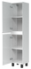 Пенал підлоговий "Етна" білий, лівий 000007253 фото 2