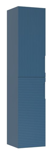 Підвісний пенал "Нора" синього кольору, шириною 35см, відкриття ліворуч 000006817 фото