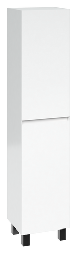 Пенал підлоговий "Етна" білий правий з корзиною 000007257 фото