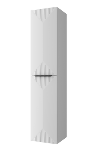 Підвісний пенал "Медокс" шириною 35 см, білого кольору, відкриття ліворуч 000008082 фото