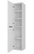 Підвісний пенал "Медокс" шириною 35 см, білого кольору, відкриття ліворуч 000008082 фото 2