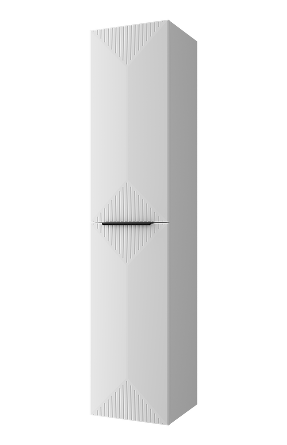 Підвісний пенал "Медокс" шириною 35 см, білого кольору, відкриття ліворуч 000008082 фото