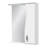 Дз.з св.з шкаф 55 роз, хвиля, біле, П