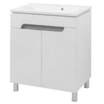 "Корнелія" Тумба нап з ум.шк.Глорія 60 сіра металік