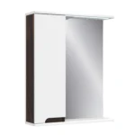 "Верона" Дзеркало з світ. з шкаф. 70 венге (Лв)