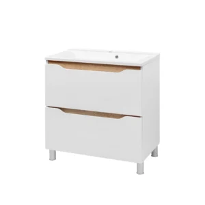 "Амелія" Тумба напольна з умив. Комо 80 дуб сонома