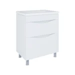 "Смайл" Тумба нап з ум.Комо 60 2ш., біла (б/підсв)