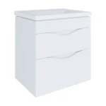 "Смайл" Тумба навісна з умив. Комо 70 2ш біла (б/підсв)