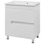 "Верона" Тумба з умив. "Глорія 100" 2 ш (напр.прих.монт) біла