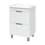 "Лора" Тумба з умив. шт.камінь "Глорія 80" з 2 шух-ми, вр.р., напр.прих.монт