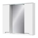 "Верона" Дзеркало з світ. з 2 шкаф. 90 біле