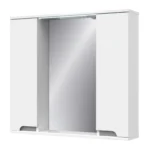 "Верона" Дзеркало з світ. з 2 шкаф. 100 сіре