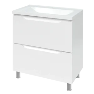 "Амелія" Тумба напольна з умив. Комо 60 біла