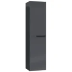 "Фест" Пенал 40х35 з корзиною (антрацит, правий)