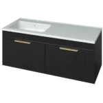 "Адель" Тумба з ум. Родео 120, чорна Л.