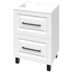 "Денвер" Тумба підлогова з ум.Родео 60 біла ( 2 ш.)