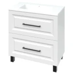 "Денвер" Тумба підлогова з ум.Родео 80 біла ( 2 ш.)