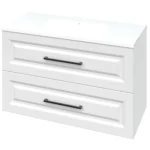 "Денвер" Тумба підвісна з ум.Родео 100 біла ( 2 ш.)