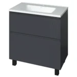 "Родео" Тумба підлогова з ум. Родео 80, антрацит