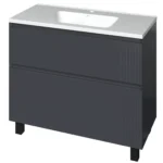 "Родео" Тумба підлогова з ум. Родео 100, антрацит