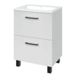 "Елара" Тумба підлогова з ум.Родео 60 біла