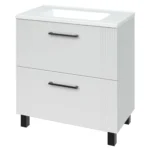 "Елара" Тумба підлогова з ум.Родео 80 біла