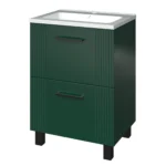 "Елара" Тумба підлогова з ум.Родео 60 смарагд