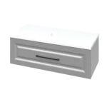 "Денвер" Тумба підвісна 100 сіра, стільниця МДФ (сіра)