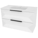 "Медокс" Тумба підвісна з ум. Родео 100 (біла)