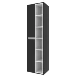 "Айріс" Пенал 44х33 (чорний, лівий)