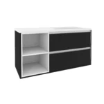 "Айріс" Тумба з ум. Родео 120 (чорна) права