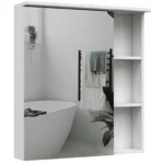 "Каріна" Дзеркальна шафа 70 Л. (біла)